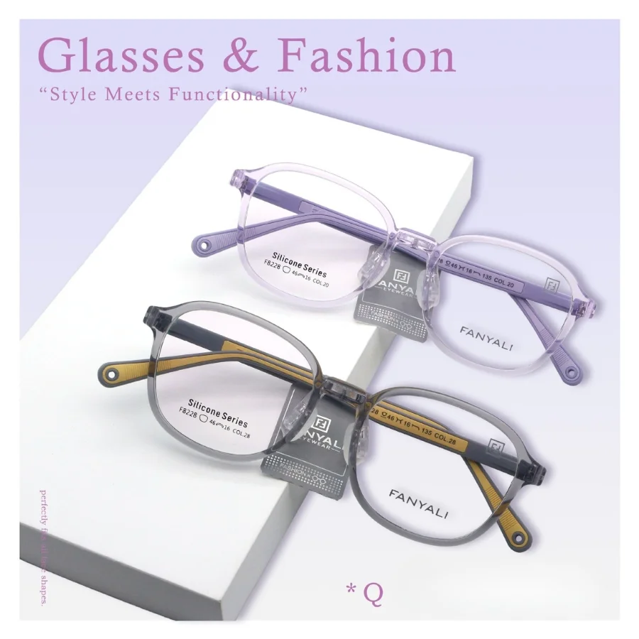 Ultralight Acetate Nylon Hybrid Frame Sunglasses